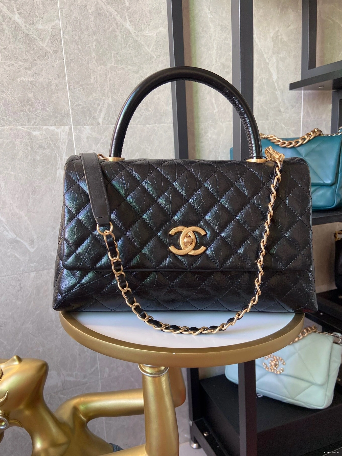 COCO HANDLE BAG CHANEL 0816